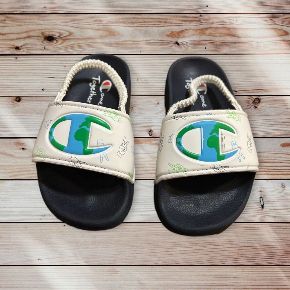 Champion IPO slides boys toddler size 7